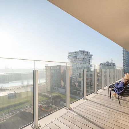 アパート Sixt Haven, Panoramisch Oosteroever,